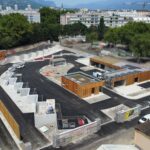 Construction de deux déchèteries sur le site Jacquard, ZAC Flaubert à Grenoble par IBSE 38.