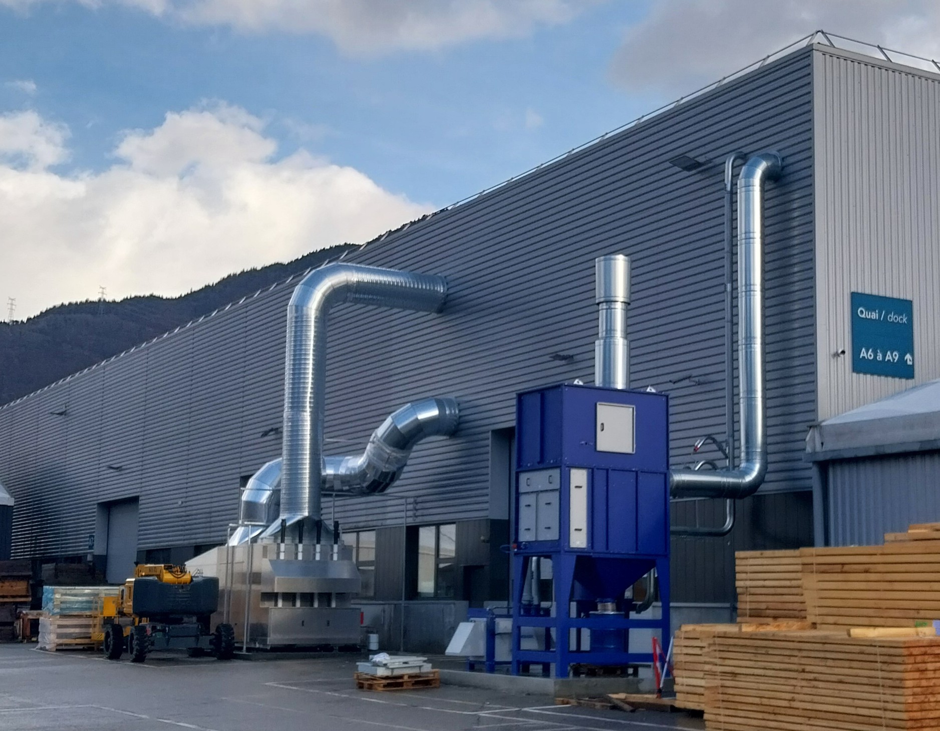 Extension de l’usine POMA et création d’un bâtiment vestiaires